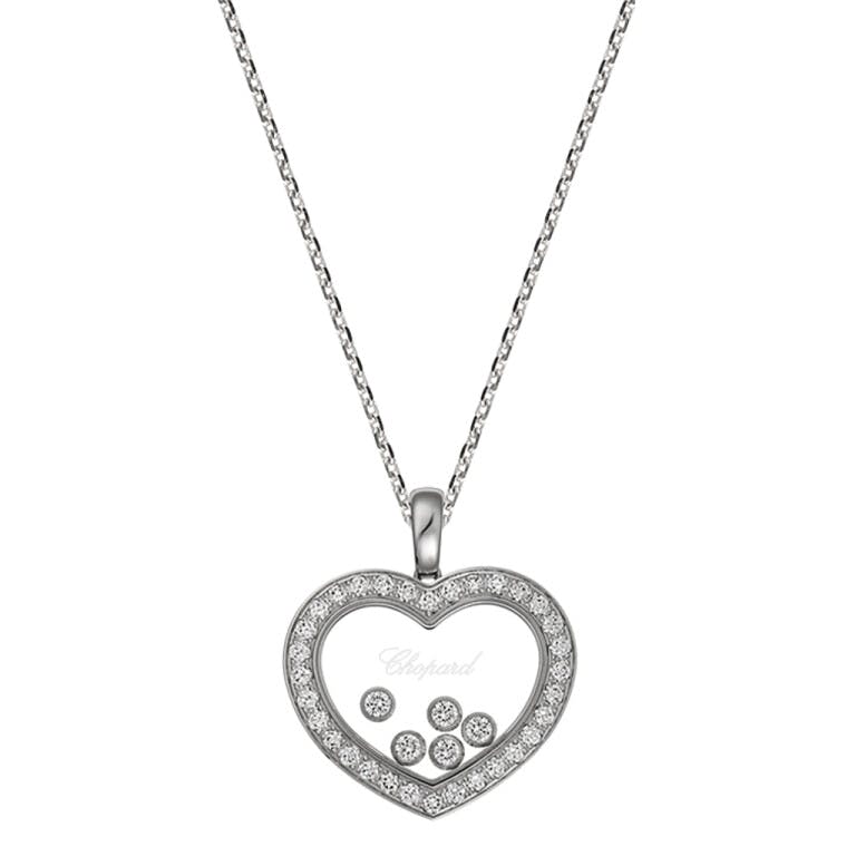 Chopard Happy Diamonds Icons Heart collier met hanger witgoud met diamant - undefined - #3