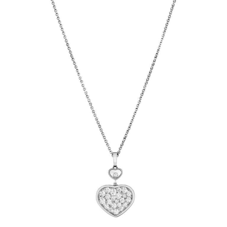 Chopard Happy Diamonds Happy Hearts collier witgoud met diamant - undefined - #2
