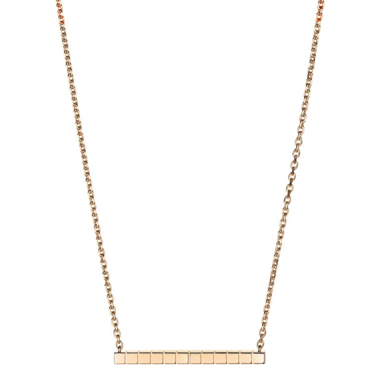 Chopard Ice Cube collier roodgoud - undefined - #3