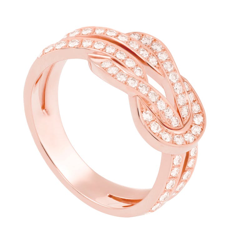 Fred Chance Infinie ring roodgoud met diamant - undefined - #2