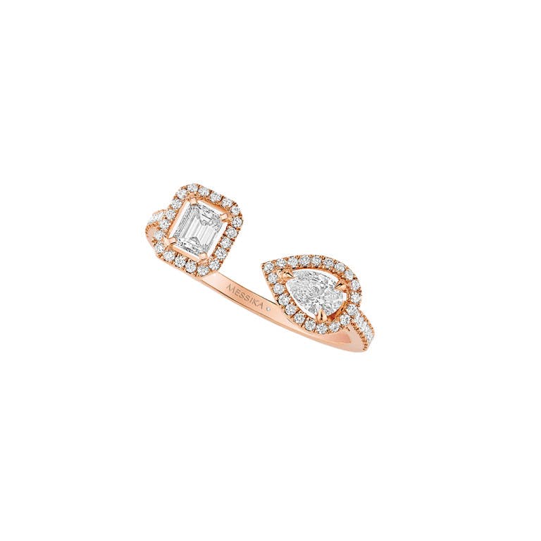 Messika My twin ring roodgoud met diamant - undefined - #1