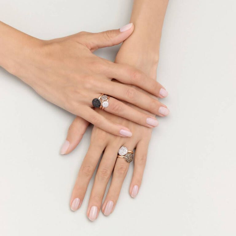 Pomellato Sabbia ring roodgoud met diamant - undefined - #3