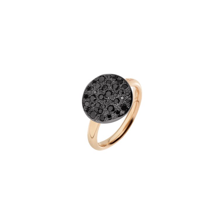 Pomellato Sabbia ring roodgoud met diamant - undefined - #1