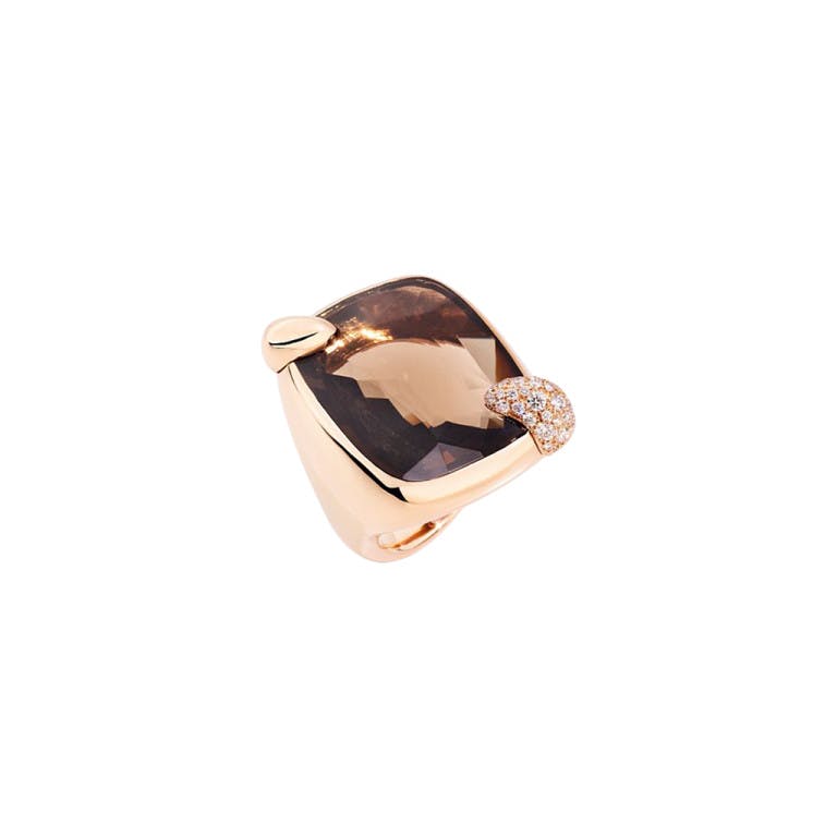 Pomellato Ritratto ring roodgoud met diamant - undefined - #1