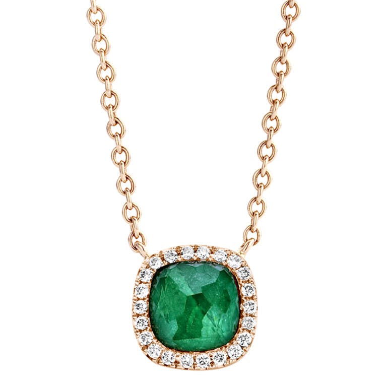 Tirisi Jewelry Milano Sweeties collier met hanger entourage geelgoud met diamant - undefined - #1