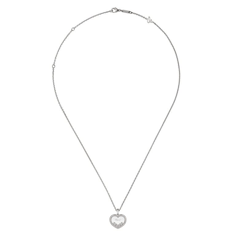 Chopard Happy Diamonds Icons Heart collier met hanger witgoud met diamant - undefined - #2