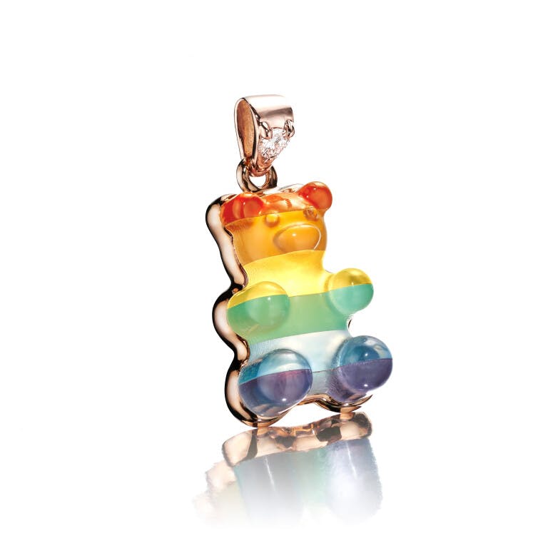 Colours Hanger - Gemmy Bear - Gb rainbow