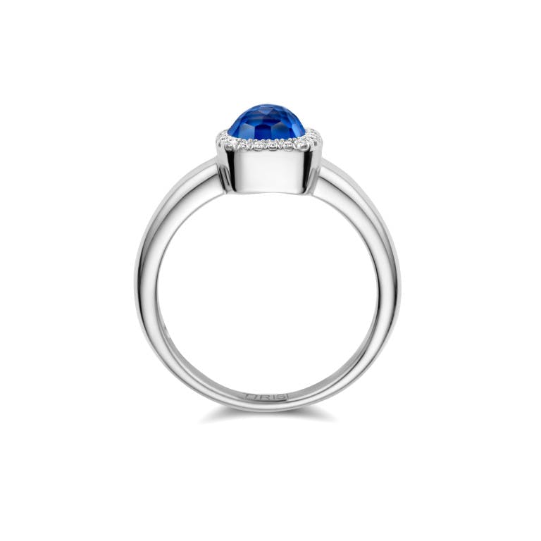 Tirisi Jewelry Milano Sweeties entourage ring witgoud met diamant - undefined - #2