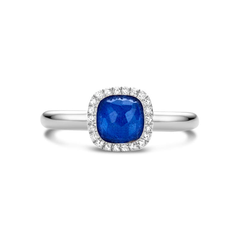 Tirisi Jewelry Milano Sweeties entourage ring witgoud met diamant - undefined - #3