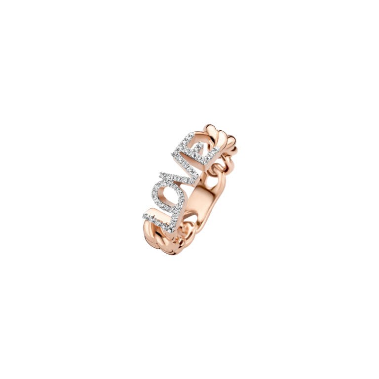 Tirisi Jewelry Monte Carlo ring roodgoud met diamant