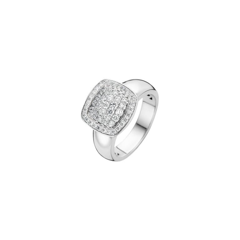 Tirisi Jewelry Milano Exclusive ring witgoud met diamant