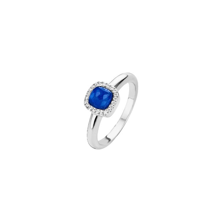 Tirisi Jewelry Milano Sweeties entourage ring witgoud met diamant - undefined - #1