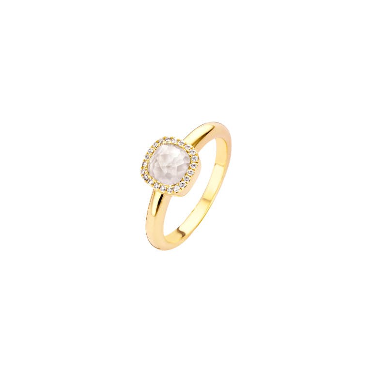 Tirisi Jewelry Milano Sweeties entourage ring geelgoud met diamant