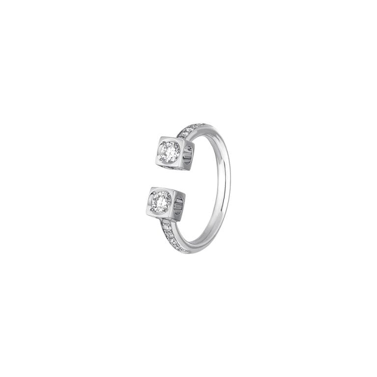 dinh van Le Cube Diamant ring witgoud met diamant - undefined - #1