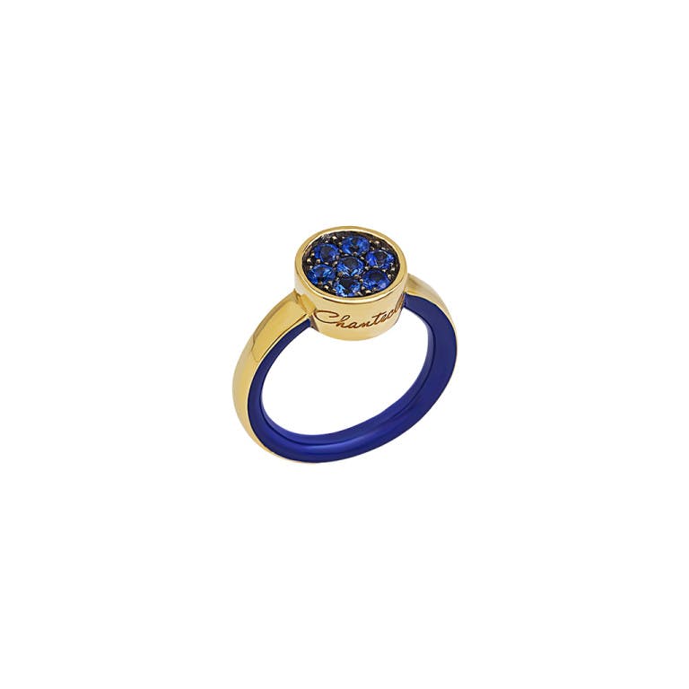 Chantecler Paillettes ring geelgoud - undefined - #1