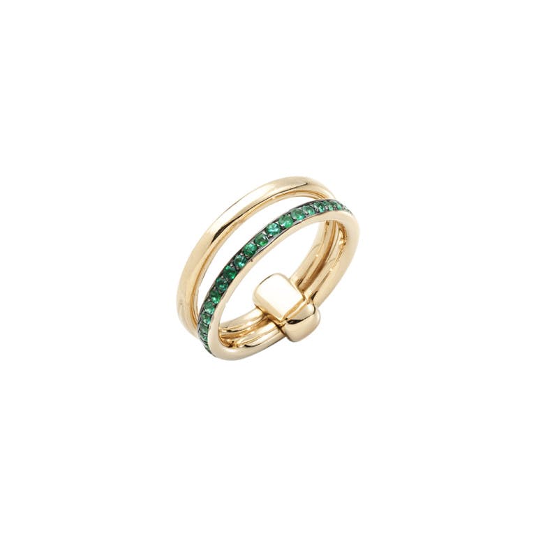 Pomellato Pomellato Together ring roodgoud met Smaragd - undefined - #1