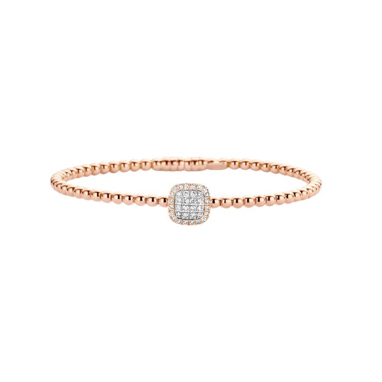 Tirisi Jewelry Amsterdam armband roodgoud met diamant