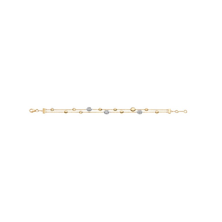 Tirisi Jewelry Venice armband geel/wit goud met diamant