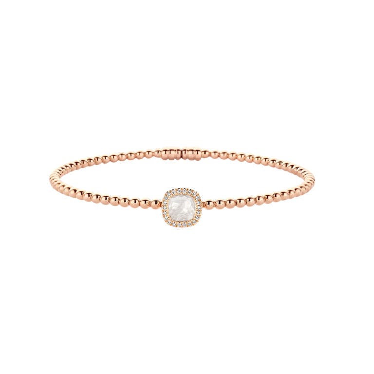 Tirisi Jewelry Milano Sweeties armband roodgoud met diamant