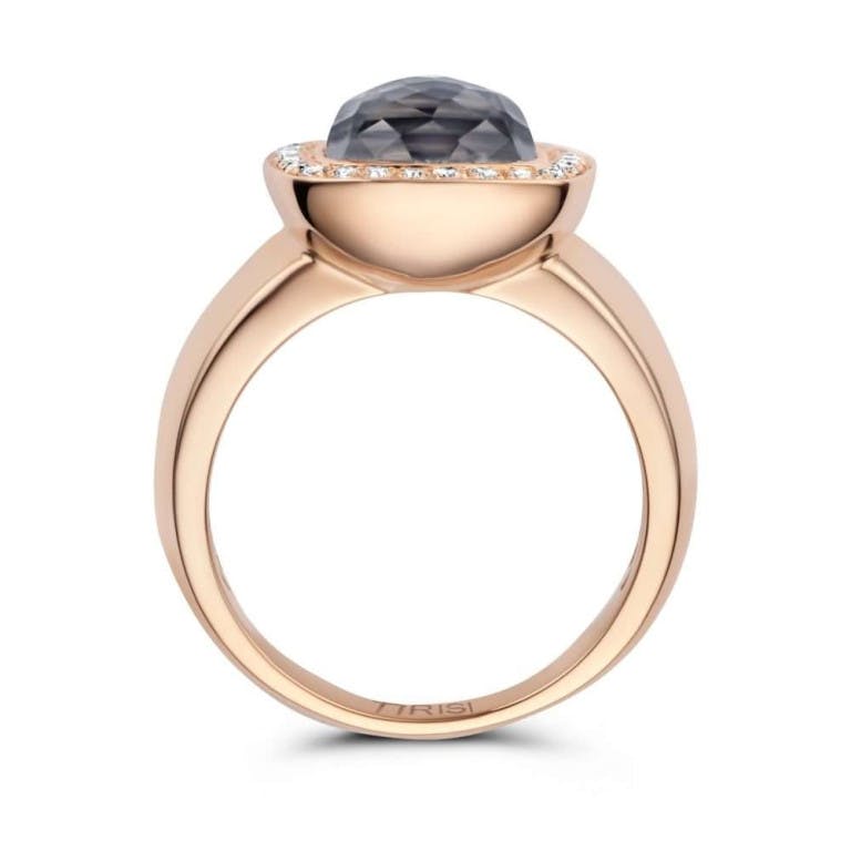 Tirisi Jewelry Milano Tre ring roodgoud met diamant - undefined - #3