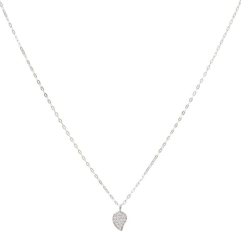 Tamara Comolli Chain Sparkle collier witgoud met diamant - undefined - #1