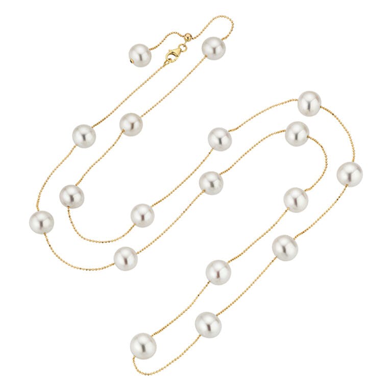 Yana Nesper New Basics collier geelgoud - undefined - #1