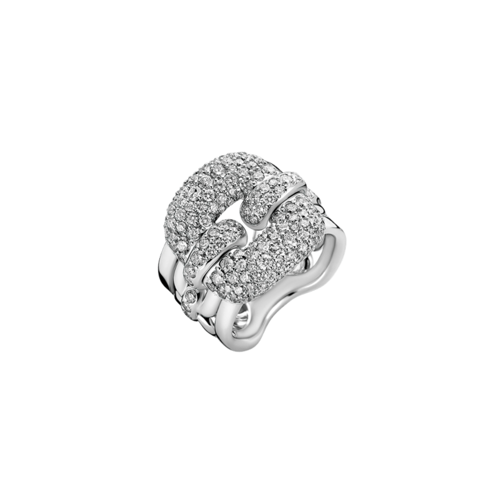 Schaap en Citroen Diamonds ring witgoud met diamant - #1