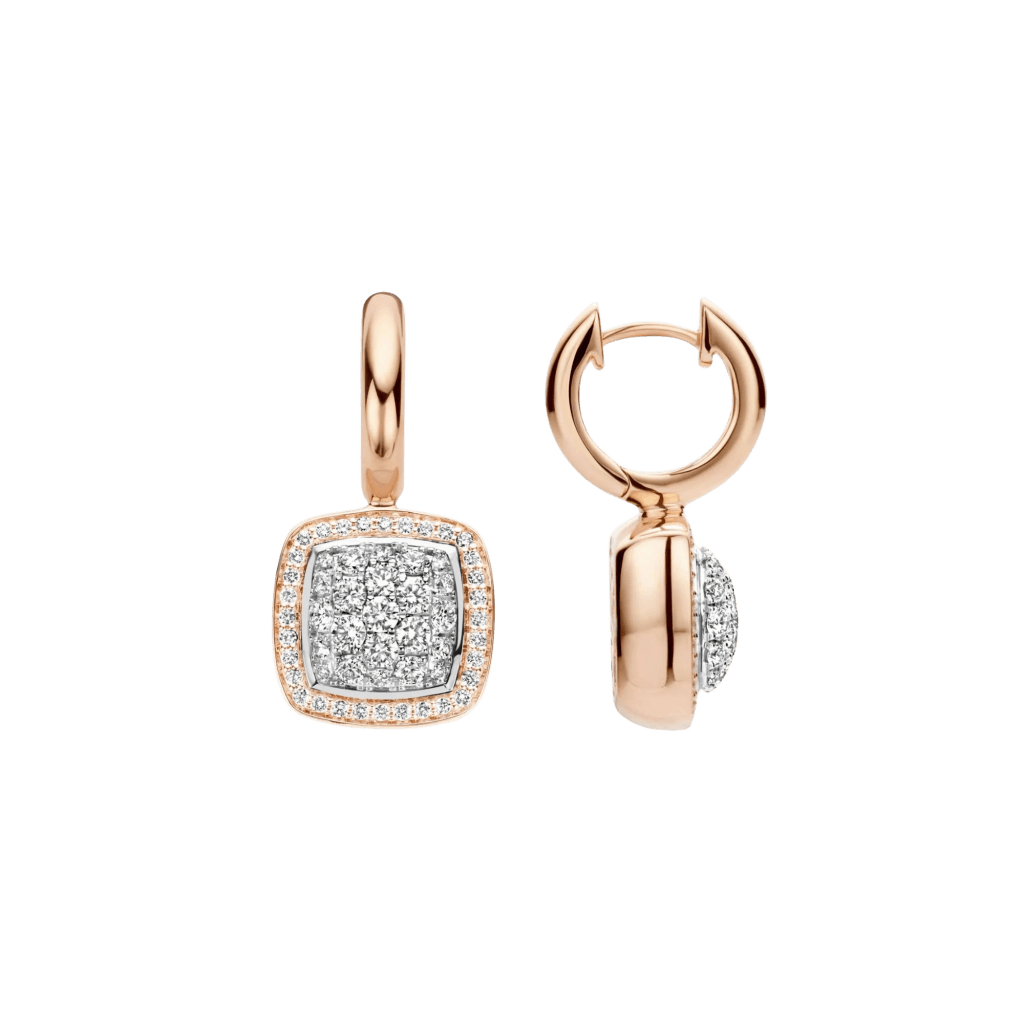 Tirisi Jewelry Milano Exclusive oorsieraad roodgoud met diamant - TE9302D(2P) - #2 Tirisi Jewelry Milano Exclusive oorsieraad roodgoud met diamant - TE9302D(2P) - #2