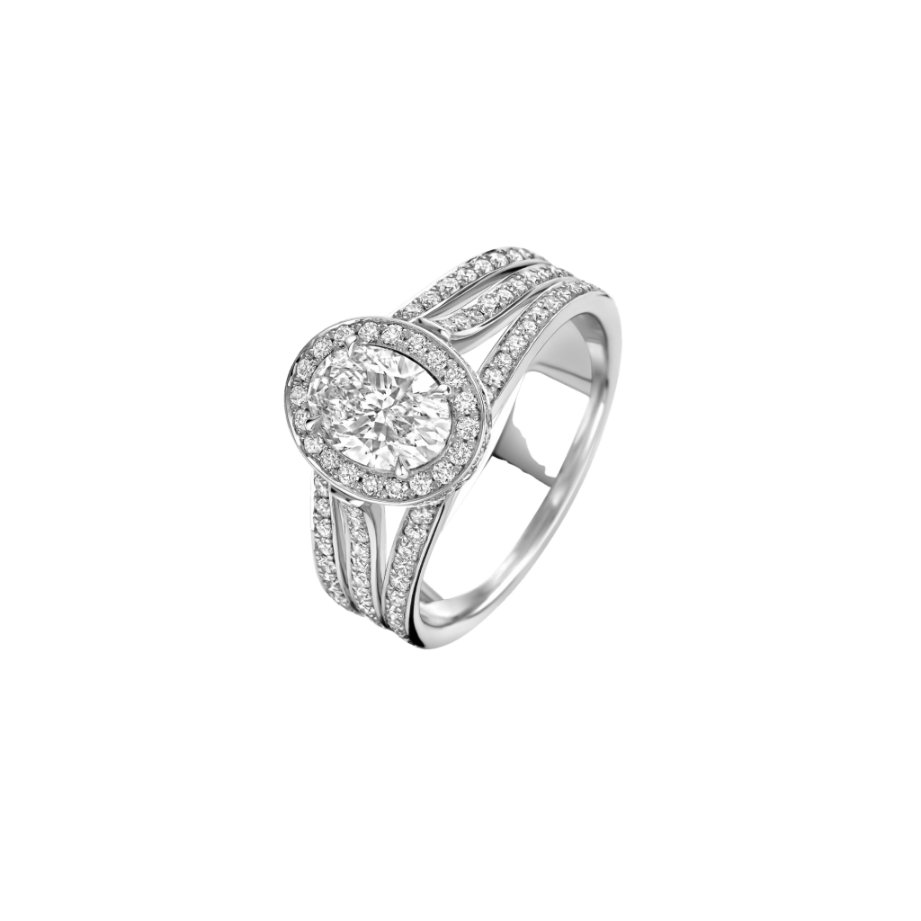 Schaap en Citroen Diamonds ring witgoud met diamant - #1 Schaap en Citroen Diamonds ring witgoud met diamant - #1