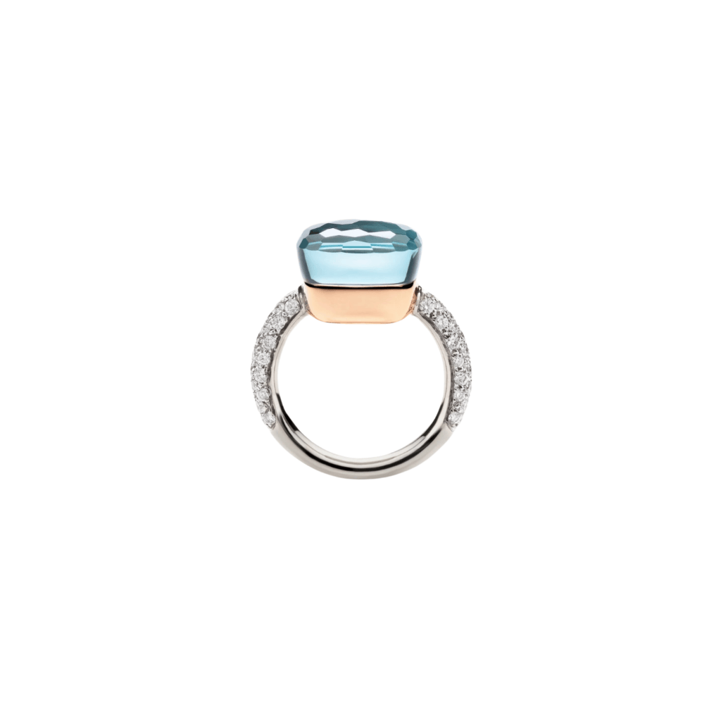 Pomellato Nudo Diamonds ring roodgoud met diamant - PAB4010 O6000 DB0TL - #3 Pomellato Nudo Diamonds ring roodgoud met diamant - PAB4010 O6000 DB0TL - #3