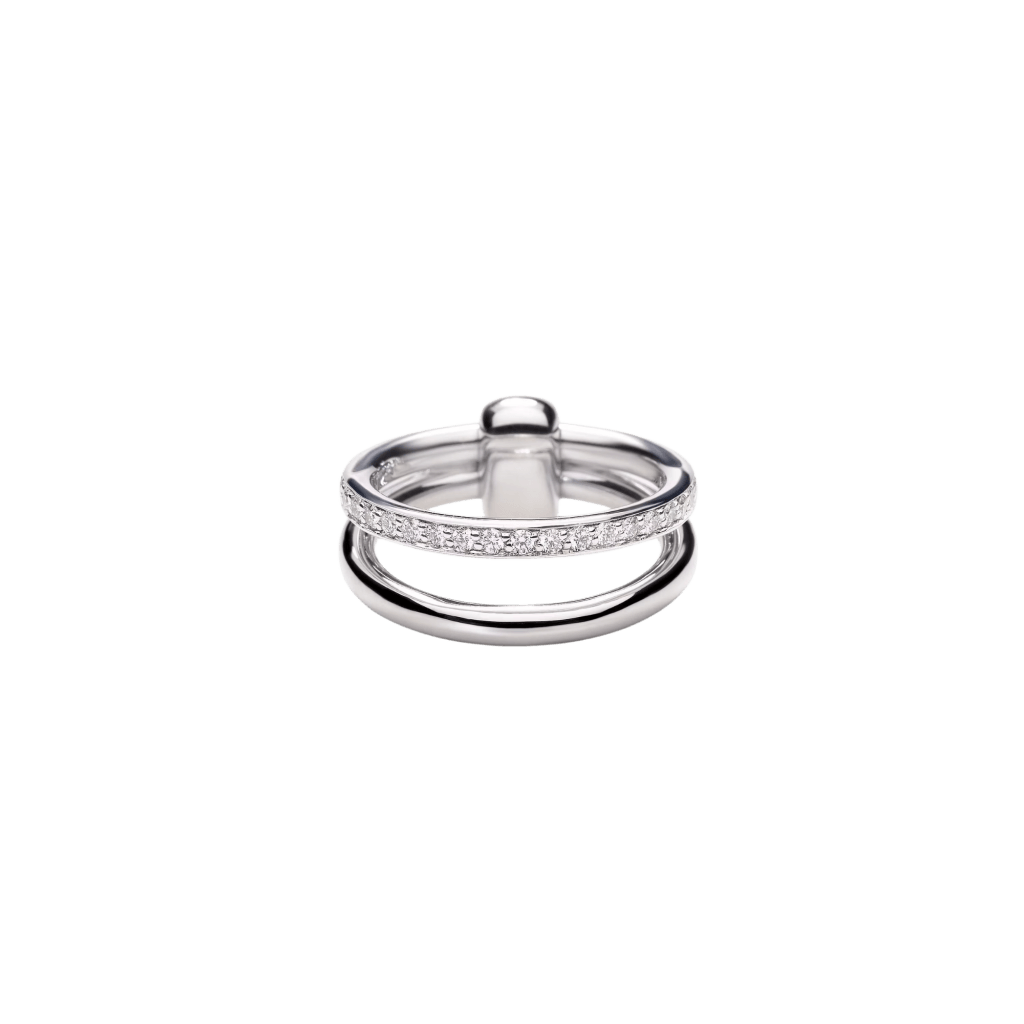 Pomellato Pomellato Together ring witgoud met diamant - PAC0100 O2WHR DB000 - #4 Pomellato Pomellato Together ring witgoud met diamant - PAC0100 O2WHR DB000 - #4