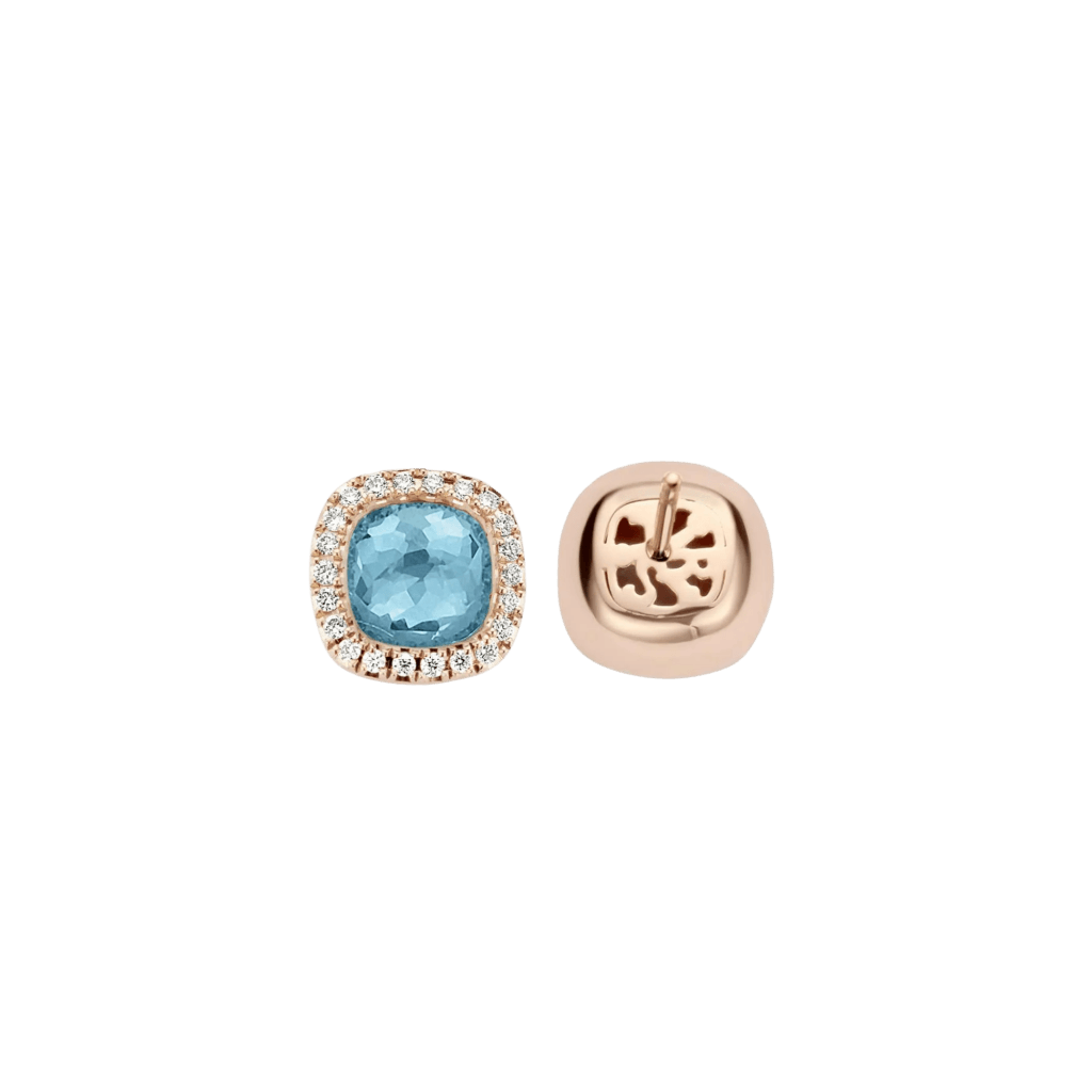 Tirisi Jewelry Milano Sweeties oorsieraad roodgoud met diamant - TE9226APP - #3 Tirisi Jewelry Milano Sweeties oorsieraad roodgoud met diamant - TE9226APP - #3