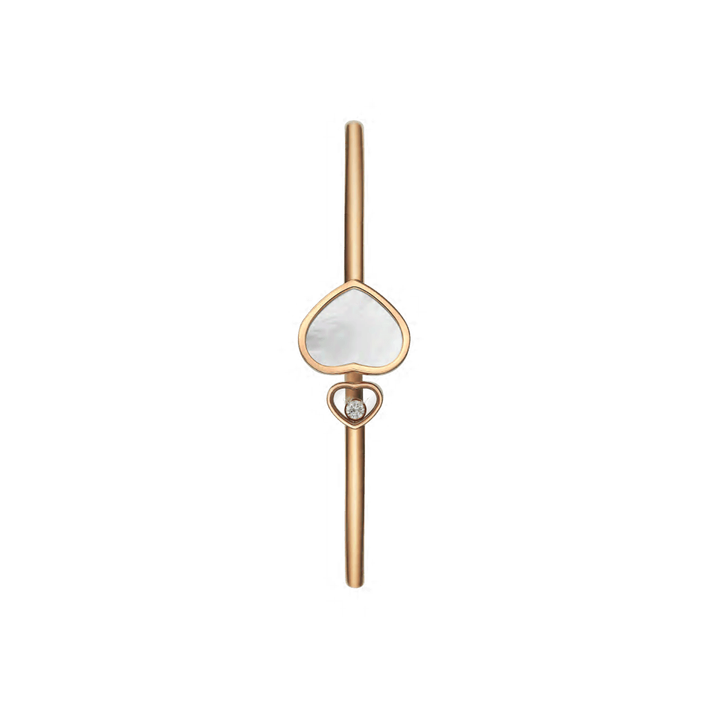 Chopard Happy Diamonds Happy Hearts armband roodgoud met diamant - 857482-5303 - #2 Chopard Happy Diamonds Happy Hearts armband roodgoud met diamant - 857482-5303 - #2