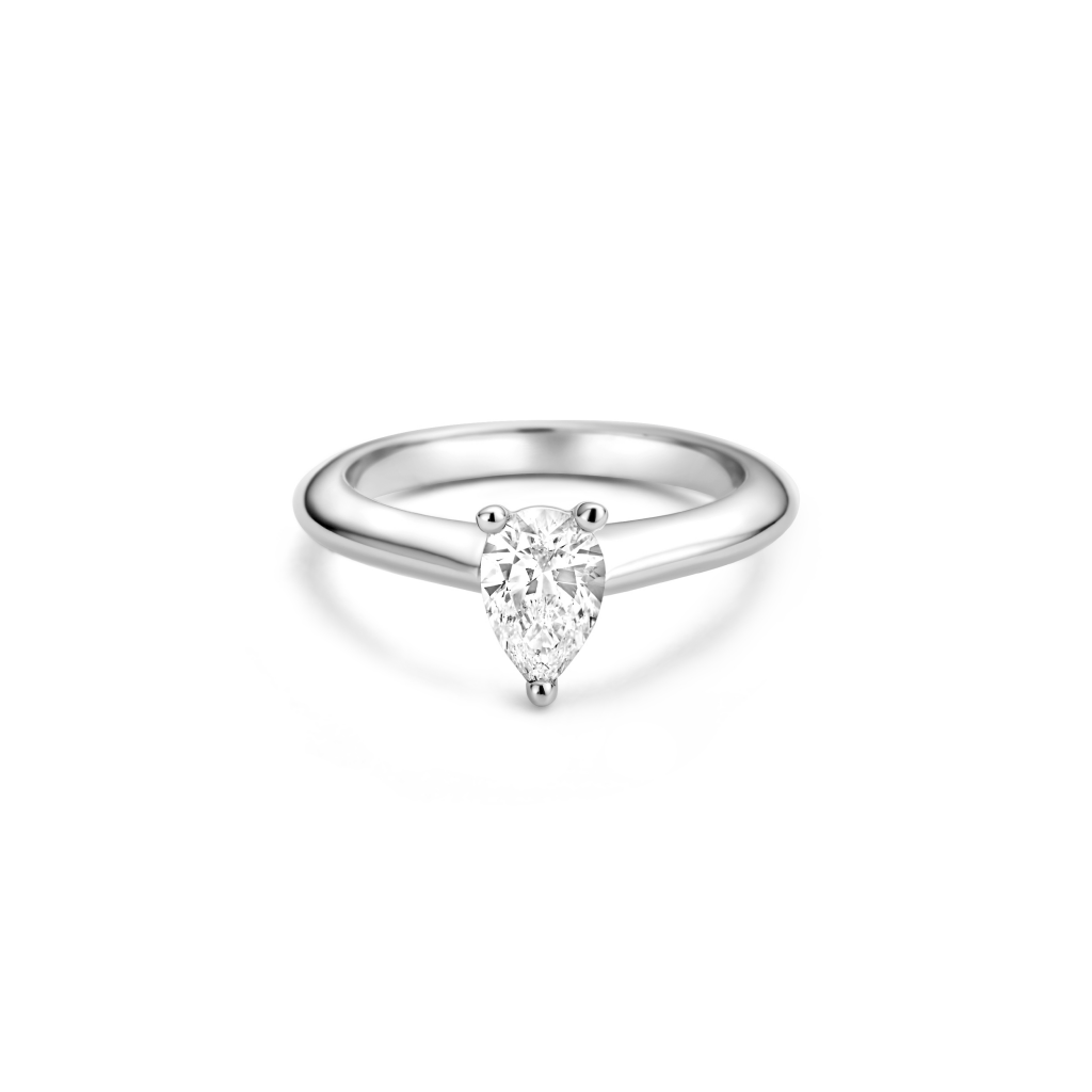 Schaap en Citroen Diamonds ring witgoud met diamant - #5 Schaap en Citroen Diamonds ring witgoud met diamant - #5