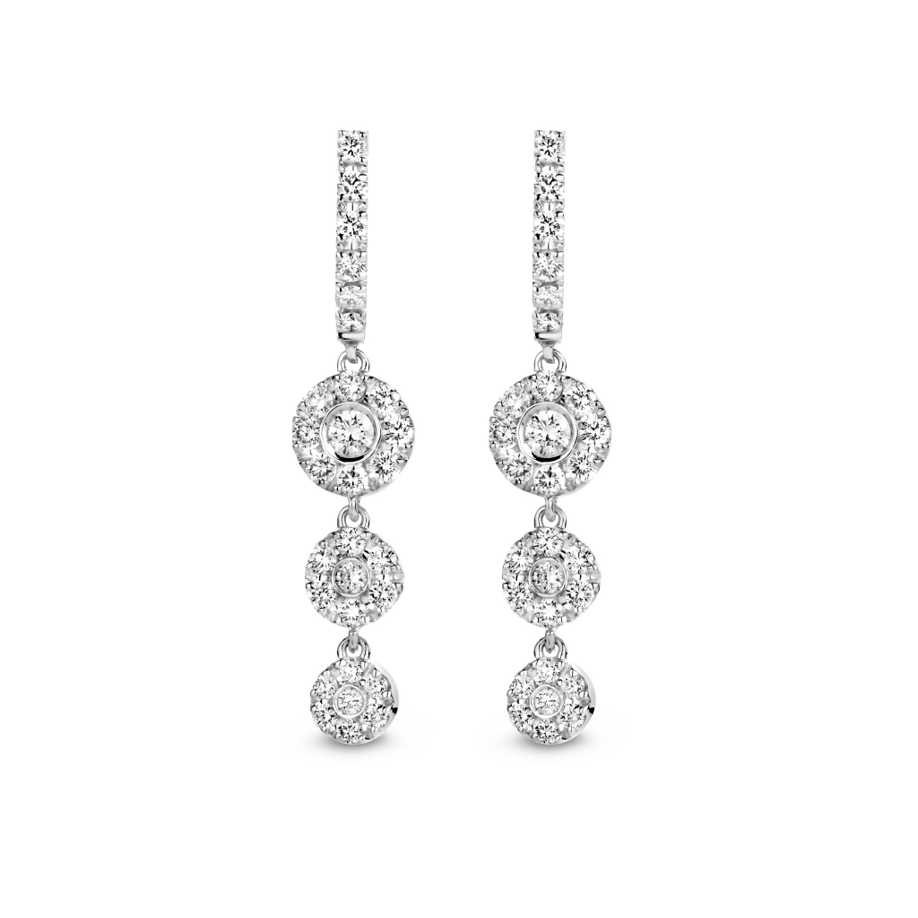 Schaap en Citroen Diamonds oorsieraad witgoud met diamant - #2 Schaap en Citroen Diamonds oorsieraad witgoud met diamant - #2