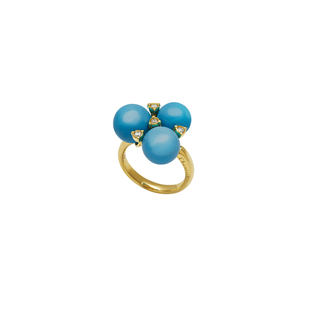 Chantecler Cherie ring geelgoud met diamant - 42396 - #3 Chantecler Cherie ring geelgoud met diamant - 42396 - #3