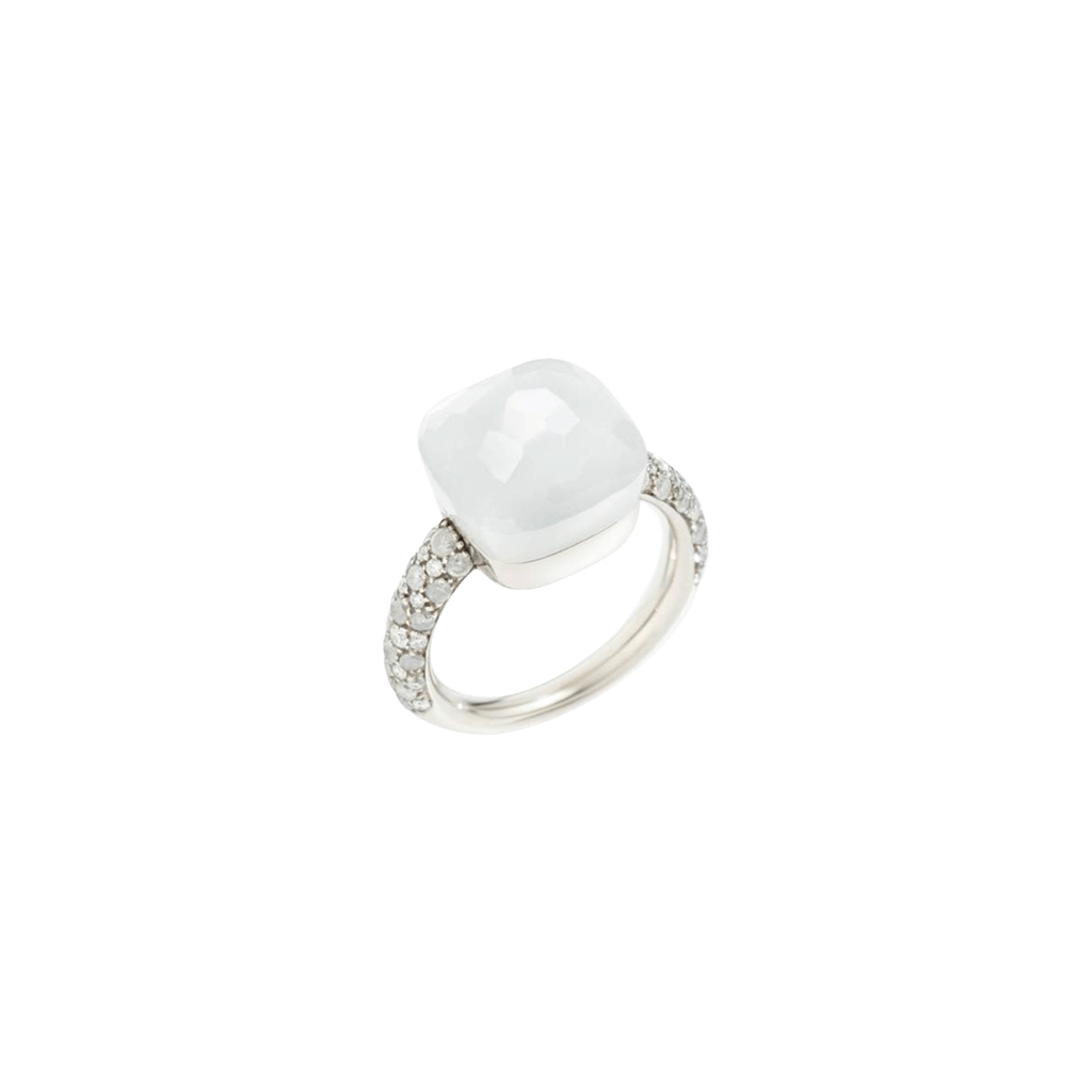 Pomellato Nudo ring witgoud met diamant - PAB4011 O2000 DBXAD - #2 Pomellato Nudo ring witgoud met diamant - PAB4011 O2000 DBXAD - #2