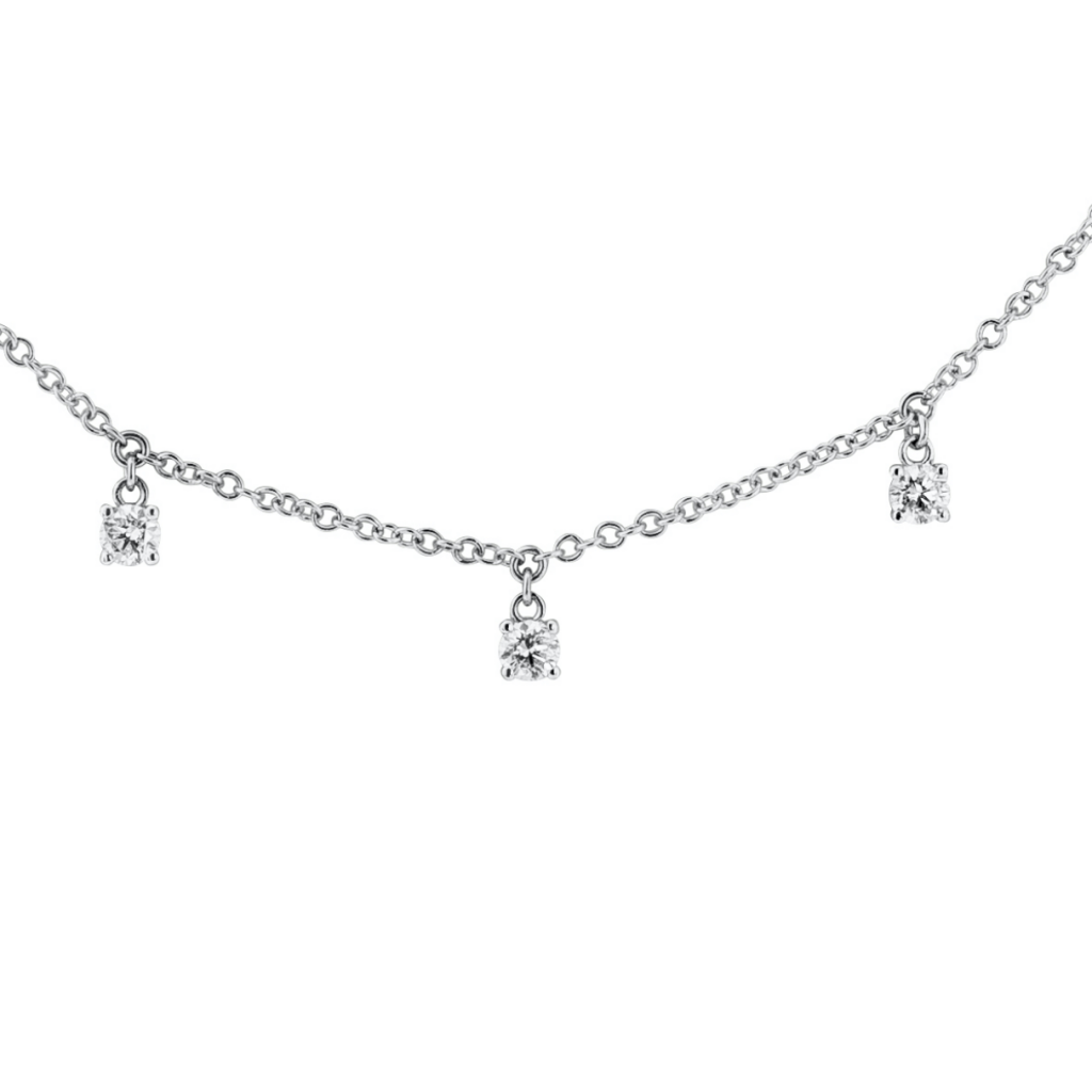 Schaap en Citroen Diamonds collier witgoud met diamant - #3 Schaap en Citroen Diamonds collier witgoud met diamant - #3
