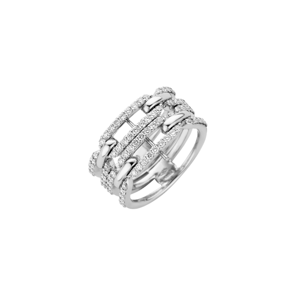 Schaap en Citroen Diamonds ring witgoud met diamant - #1 Schaap en Citroen Diamonds ring witgoud met diamant - #1