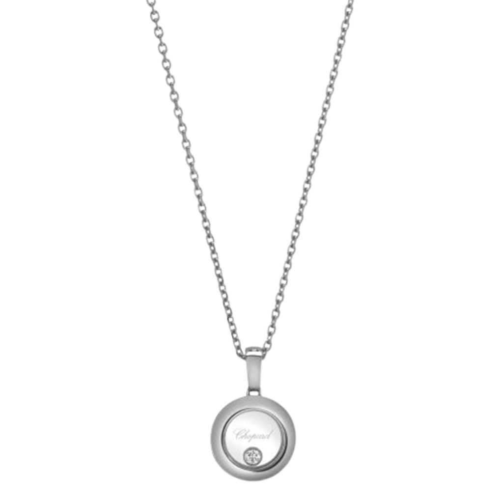 Chopard Happy Diamonds Icons Round collier witgoud met diamant - 79A017-1001 - #1