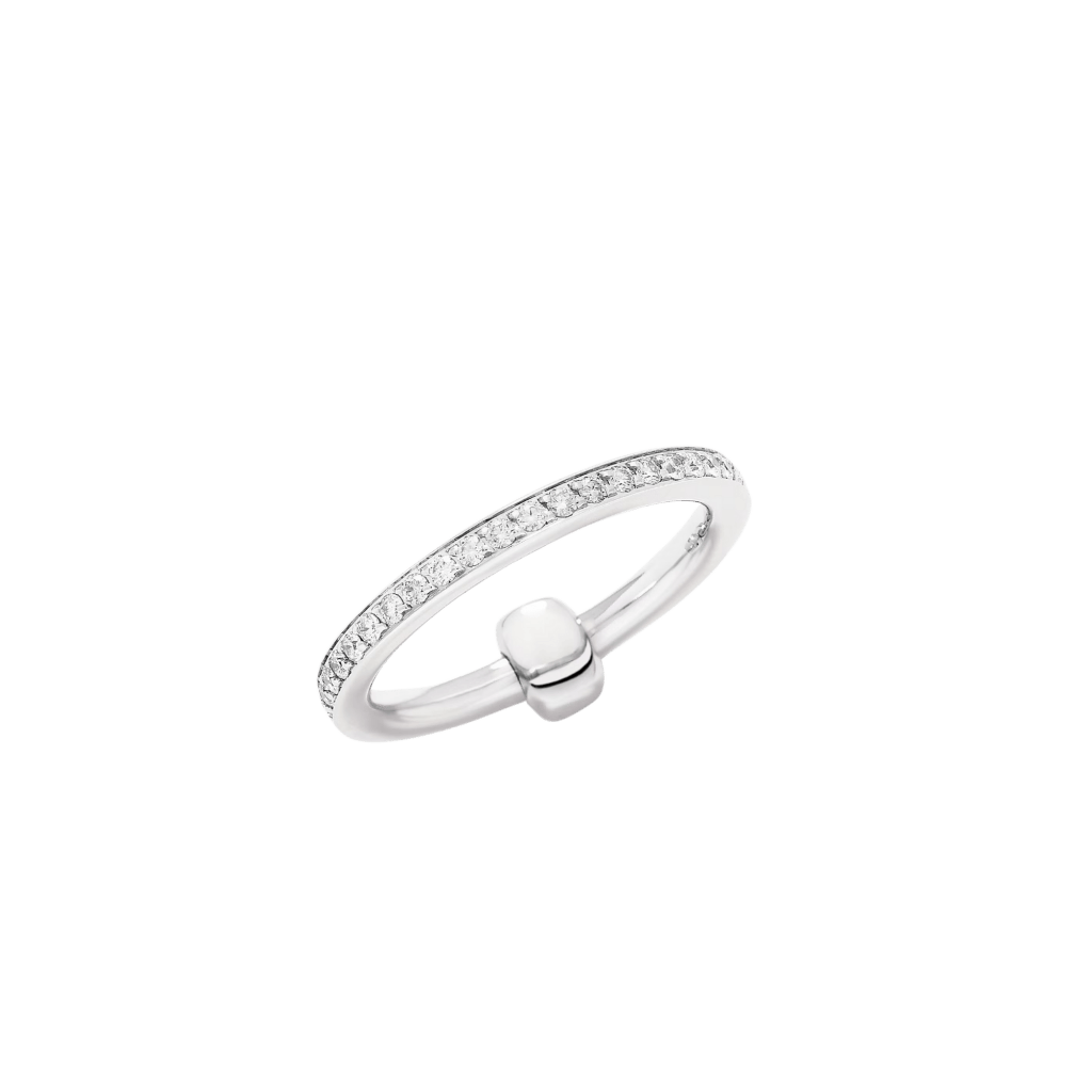 Pomellato Pomellato Together ring witgoud met diamant - PAC4015 O2WHR DB000 - #2 Pomellato Pomellato Together ring witgoud met diamant - PAC4015 O2WHR DB000 - #2