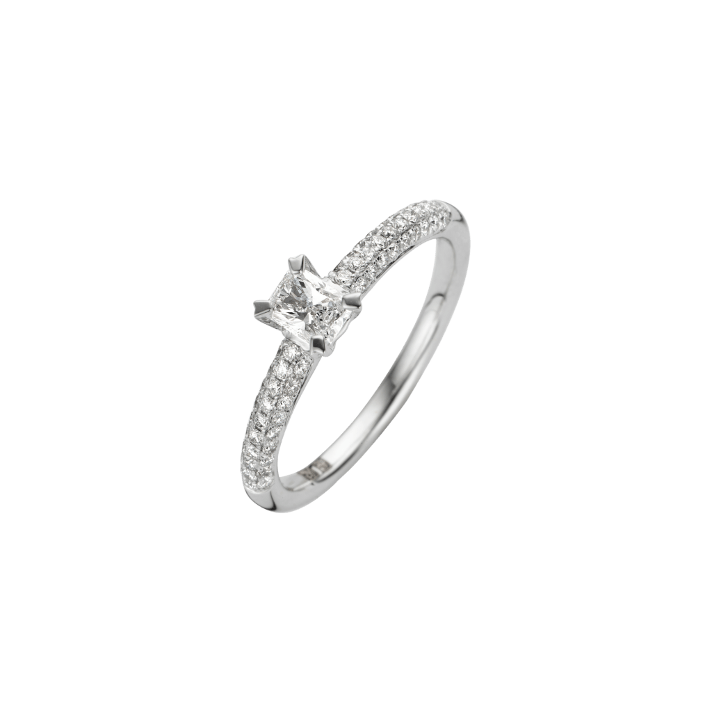 Schaap en Citroen Diamonds ring witgoud met diamant - #1 Schaap en Citroen Diamonds ring witgoud met diamant - #1