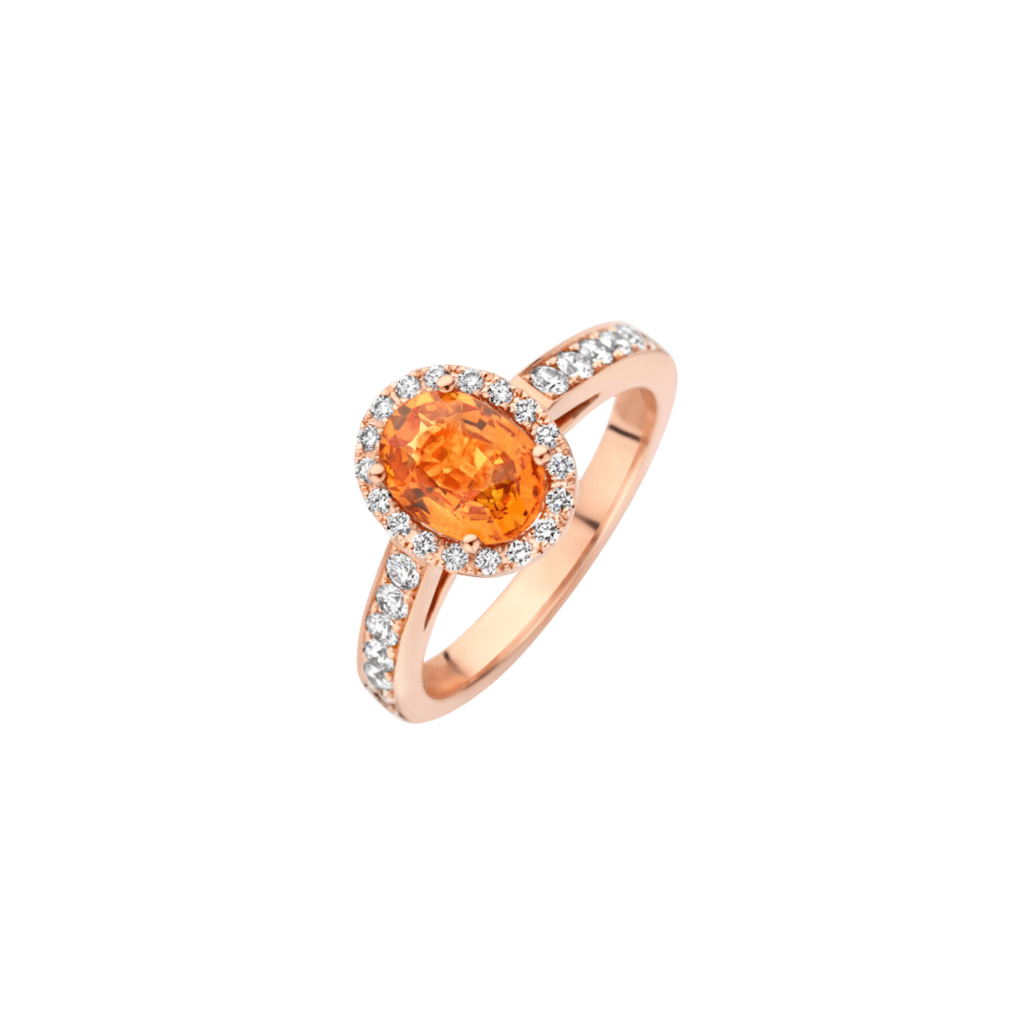Schaap en Citroen Colours ring roodgoud met diamant - #4 Schaap en Citroen Colours ring roodgoud met diamant - #4