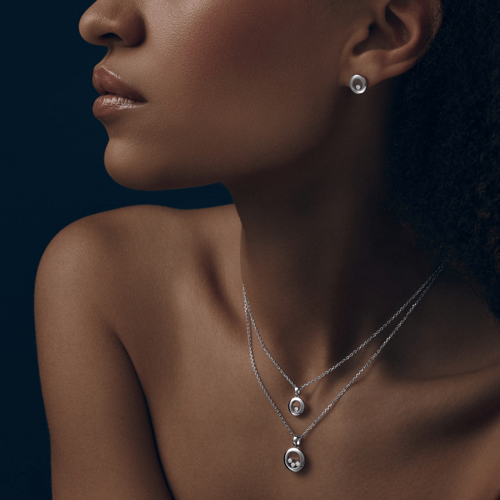 Chopard Happy Diamonds Icons Round collier witgoud met diamant - 79A017-1001 - #5