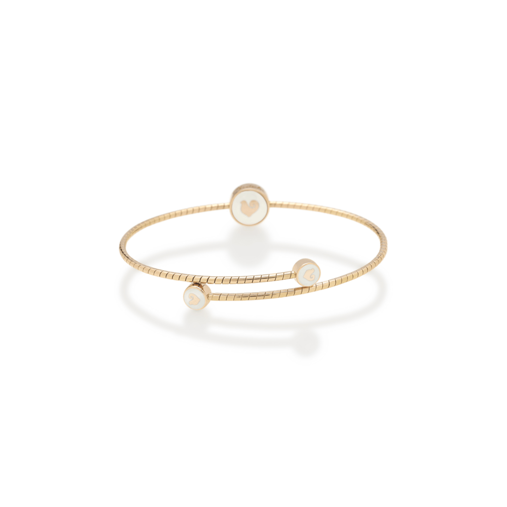 Chantecler Paillettes armband roodgoud met diamant - 41412 - #5 Chantecler Paillettes armband roodgoud met diamant - 41412 - #5