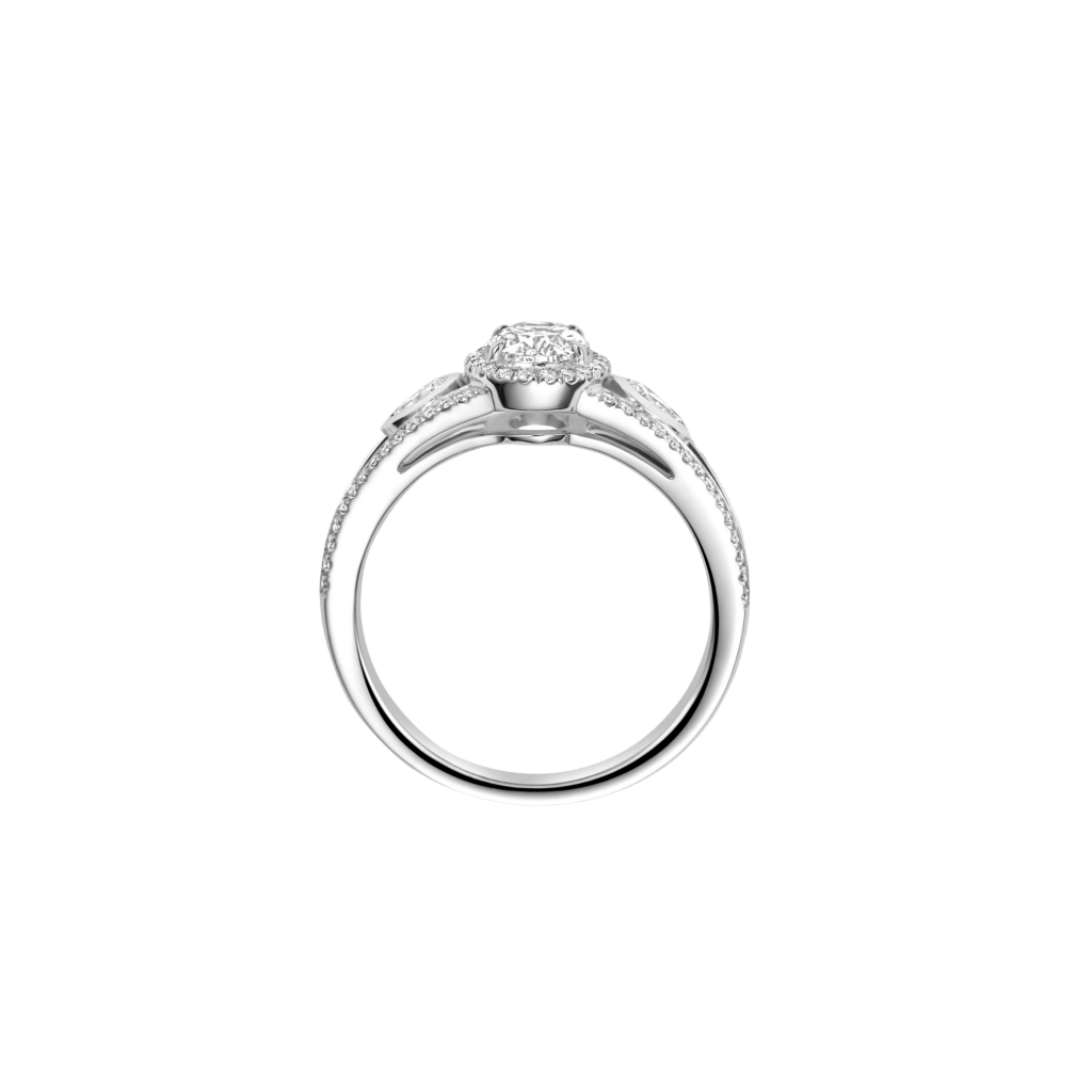 Schaap en Citroen Diamonds ring witgoud met diamant - #2 Schaap en Citroen Diamonds ring witgoud met diamant - #2