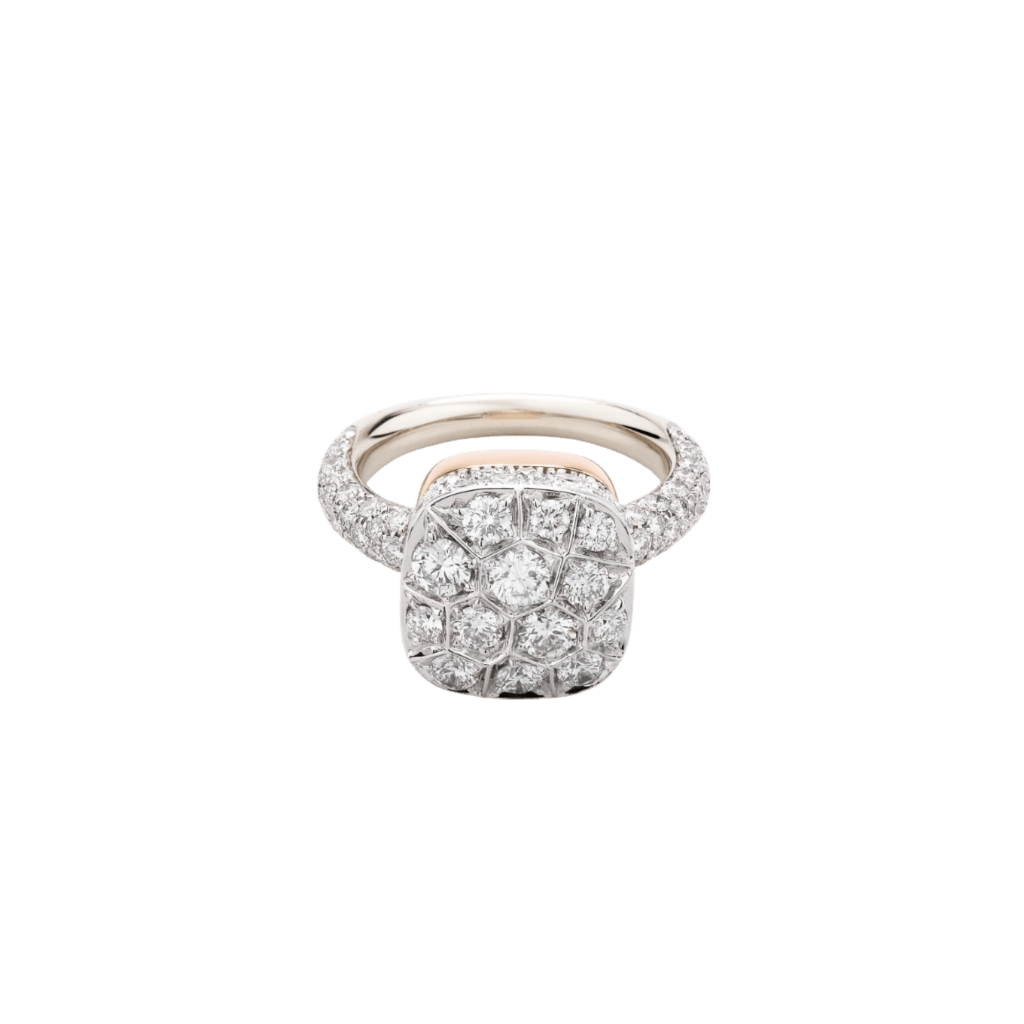 Pomellato Nudo Solitaire ring roodgoud met diamant - PAB7041 O6000 DB000 - #2 Pomellato Nudo Solitaire ring roodgoud met diamant - PAB7041 O6000 DB000 - #2