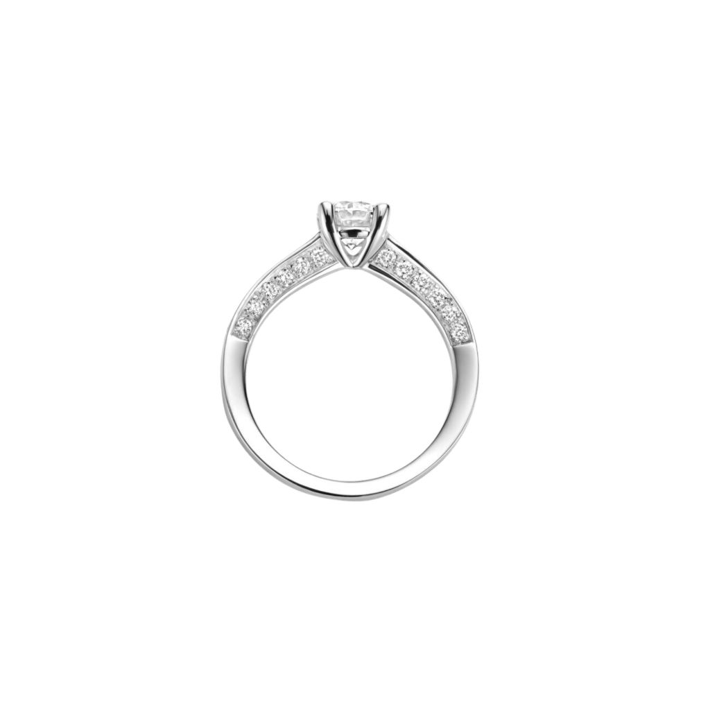 Schaap en Citroen Diamonds ring witgoud met diamant - #3