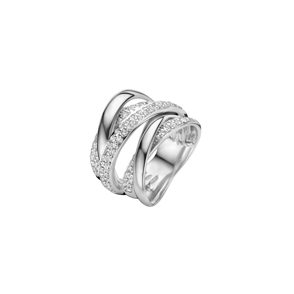 Schaap en Citroen Diamonds ring witgoud met diamant - #1 Schaap en Citroen Diamonds ring witgoud met diamant - #1