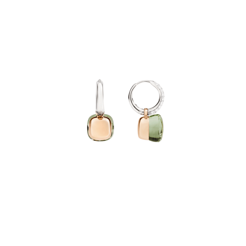 Pomellato Nudo Diamonds oorsieraad roodgoud met diamant - POB4010 O6000 DB0PA - #2 Pomellato Nudo Diamonds oorsieraad roodgoud met diamant - POB4010 O6000 DB0PA - #2